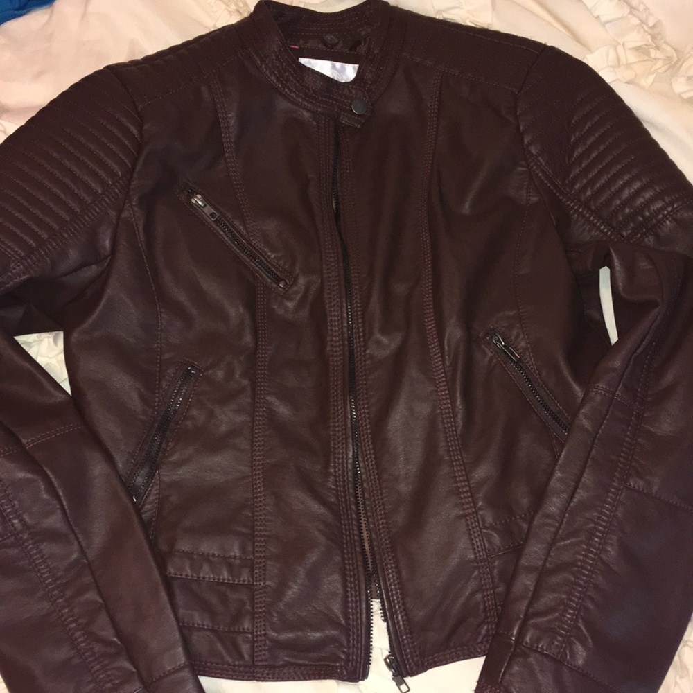 Leather jacket